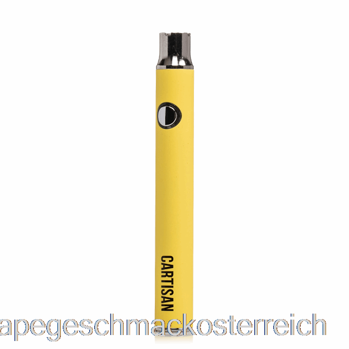 Cartisan Button VV 350 510 Batterie Gelber Vape-Geschmack